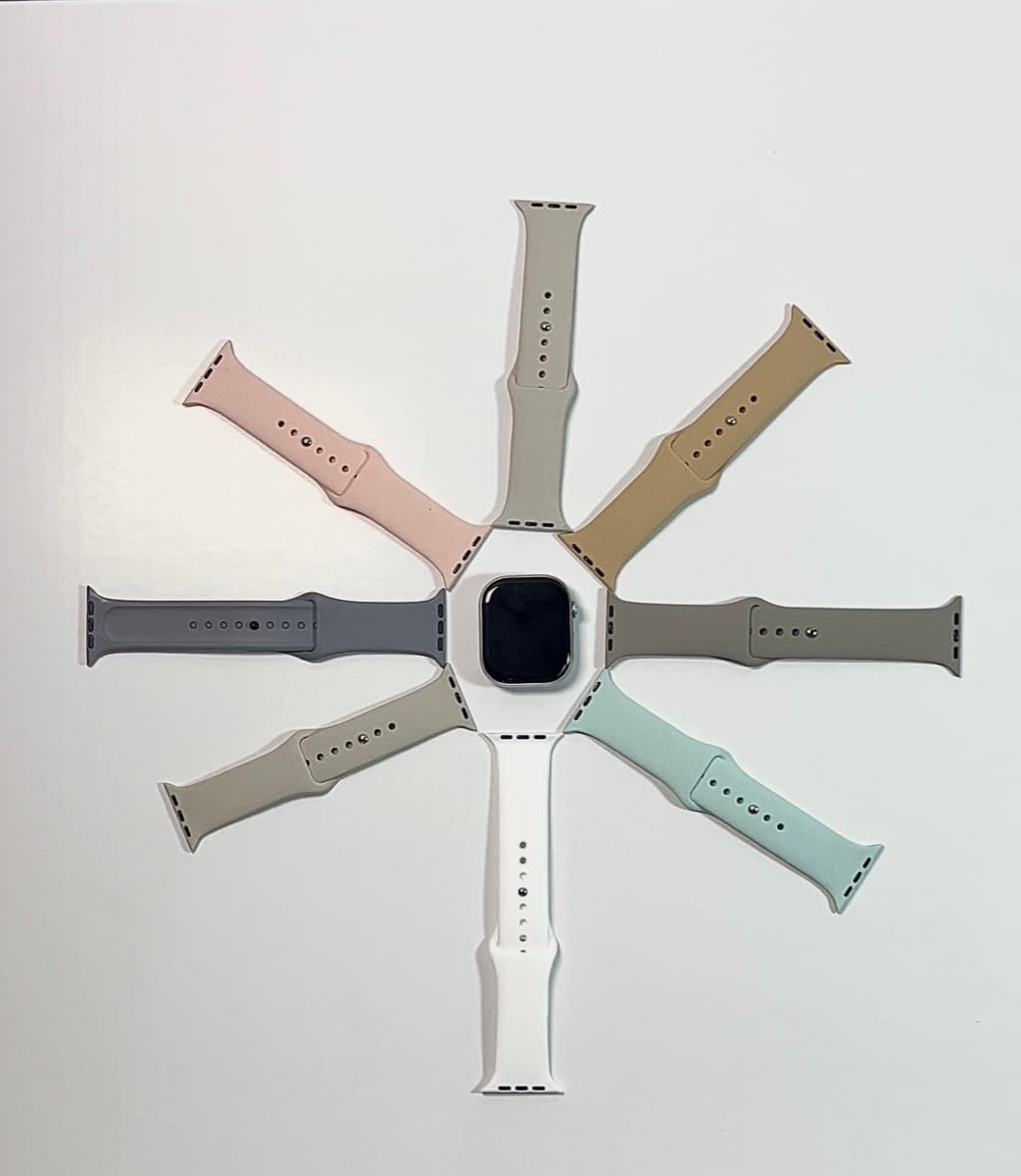 Correa de silicona para smartwatch cuadrado